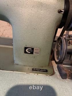 Consew 220 Industrial Sewing Machine Single Head Mechanical Lock Stitch 16x257