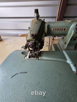 Consew 222 Industrial Sewing Machine Head Single Head 1-Needle Mechanical Lock