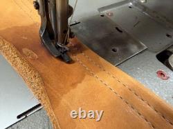 Consew 226R-1 Walking Foot Sewing Machine with Table & Servo Motor Tested