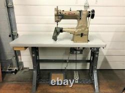 Consew 227r Cylinder Bed Walking Foot Reverse 110 Volt Industrial Sewing Machine