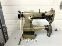 Consew 227r Cylinder Bed Walking Foot Reverse 110 Volt Industrial Sewing Machine