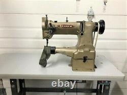 Consew 227r Cylinder Bed Walking Foot Reverse 110 Volt Industrial Sewing Machine