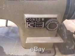 Consew 230 Industrial Sewing Machine Single Needle Single Phase
