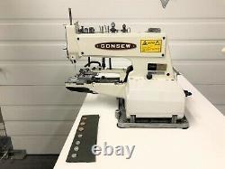 Consew 241-1k 2 Or 4 Hole Button Sewer 110 Volt Industrial Sewing Machine