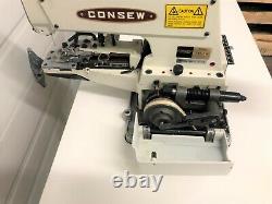 Consew 241-1k 2 Or 4 Hole Button Sewer 110 Volt Industrial Sewing Machine