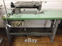 Consew 255-rbl 18-inch Longbed Walking Foot 110v Servo Industrial Sewing Machine