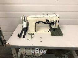 Consew 255rb-2 Walking Foot Big Bobbin +rev 110v Servo Industrial Sewing Machine