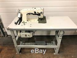 Consew 255rb-2 Walking Foot Big Bobbin +rev 110v Servo Industrial Sewing Machine