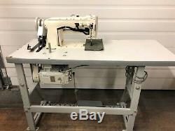 Consew 255rb-2 Walking Foot Big Bobbin +rev 110v Servo Industrial Sewing Machine