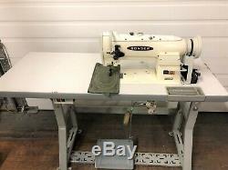 Consew 255rb-2 Walking Foot Big Bobbin +rev 110v Servo Industrial Sewing Machine