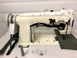 Consew 255rb-2 Walking Foot Big Bobbin +rev 110v Servo Industrial Sewing Machine