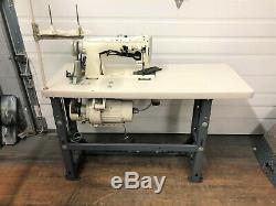 Consew 255rb-2 Walking Foot Big Bobbin +reverse 110v Industrial Sewing Machine