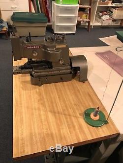 Consew 261-2 Button Sewing Machine/Tacker-(Monster Machine) Including Table