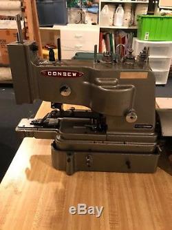 Consew 261-2 Button Sewing Machine/Tacker-(Monster Machine) Including Table