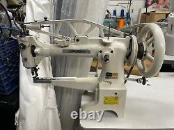 Consew 29 Cylinder Arm Shoe Sewing Machine and Landis cutter