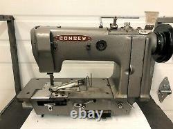 Consew 3321 Hd 1needle Walking Foot Chainstitch Industrial Sewing Machine