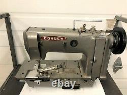 Consew 3321 Hd 1needle Walking Foot Chainstitch Industrial Sewing Machine