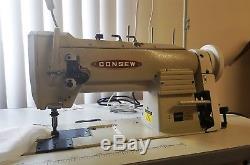 Consew 333RB Sewing Machine Double Needle with table