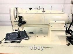 Consew 339rb-2 Two Needle Walking Foot 3/8 110v Rev Industrial Sewing Machine