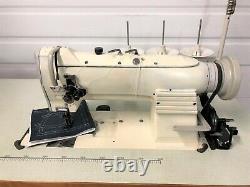 Consew 339rb-2 Two Needle Walking Foot 3/8 110v Rev Industrial Sewing Machine