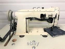 Consew 339rb-2 Two Needle Walking Foot 3/8 110v Rev Industrial Sewing Machine
