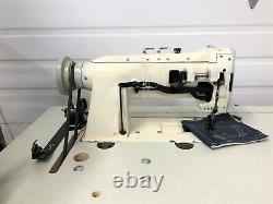 Consew 339rb-2 Two Needle Walking Foot 3/8 110v Rev Industrial Sewing Machine