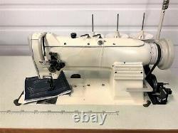 Consew 339rb-2 Two Needle Walking Foot 3/8 110v Rev Industrial Sewing Machine