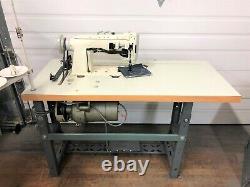 Consew 339rb-2 Two Needle Walking Foot 3/8 110v Rev Industrial Sewing Machine