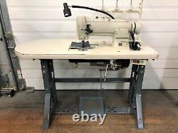 Consew 339rb-3 Two Needle 1/2 Walking Foot Rev 110v Industrial Sewing Machine