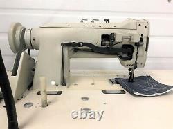 Consew 339rb-3 Two Needle 1/2 Walking Foot Rev 110v Industrial Sewing Machine