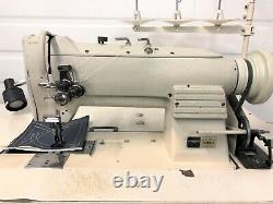 Consew 339rb-3 Two Needle 1/2 Walking Foot Rev 110v Industrial Sewing Machine