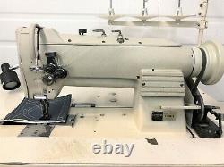 Consew 339rb-3 Two Needle Walking Foot 1/2 110v Rev Industrial Sewing Machine