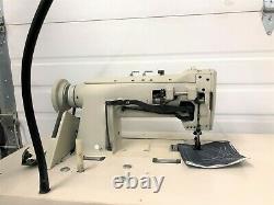 Consew 339rb-3 Two Needle Walking Foot 1/2 110v Rev Industrial Sewing Machine