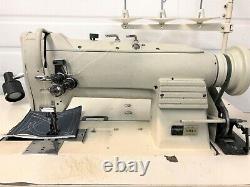 Consew 339rb-3 Two Needle Walking Foot 1/2 110v Rev Industrial Sewing Machine