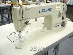 Consew 7360RH Single Needle Sewing Machine with 3/4HP SERVO MOTOR AND TABLE K. D
