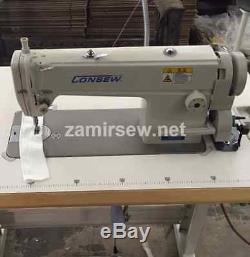 Consew 7360r-2ss New Single Needle Sewing Machine New Complete & Servo Motor