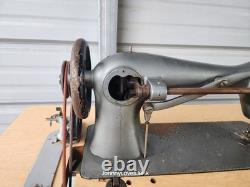 Consew Commercial Sewing Machine On Industrial Base Complete Works Ready2Use
