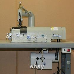 Consew DCS-S4 Leather Skiving Machine with table and motor