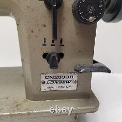 Consew Industrial Sewing Machine CN2033R Vintage Please Read Zigzag Walking Foot