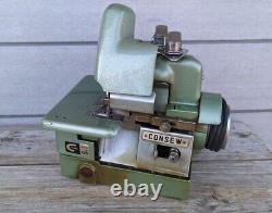 Consew Industrial Sewing Machine Model 195 Machine No Motor VINTAGE READ