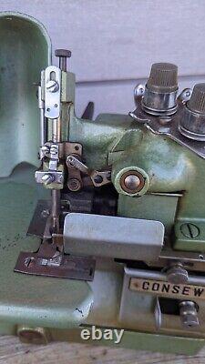 Consew Industrial Sewing Machine Model 195 Machine No Motor VINTAGE READ