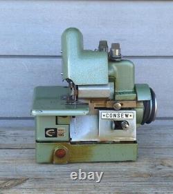 Consew Industrial Sewing Machine Model 195 Machine No Motor VINTAGE READ