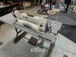 Consew Long Arm (25) Industrial Sewing Machine With Table And Motor 206rbl-3