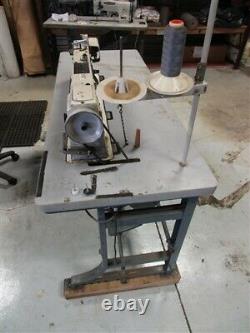 Consew Long Arm (25) Industrial Sewing Machine With Table And Motor 206rbl-3