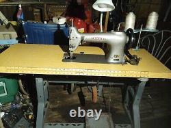 Consew Model 28 Sewing Machine, Light, Table. For Leather, Denim, Wool, Canvas, More