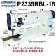 Consew P2339RBL-18 Double Needle 18 Long Arm Walking Foot withKD Stand and Servo