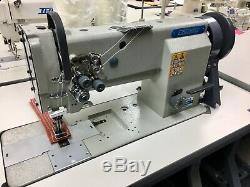 Consew P2339RB Double Needle Upholstery Walking Foot Sewing Machine 3/8