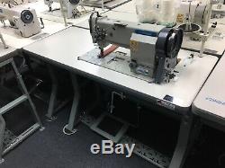 Consew P2339RB Double Needle Upholstery Walking Foot Sewing Machine 3/8