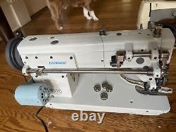 Consew Walking Foot Leather Sewing Machine. Customized Portable Motor. New. Z2