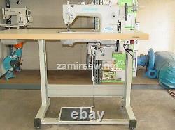 Consew upholstery Walking Foot Industrial Sewing Machine with Table and Servo